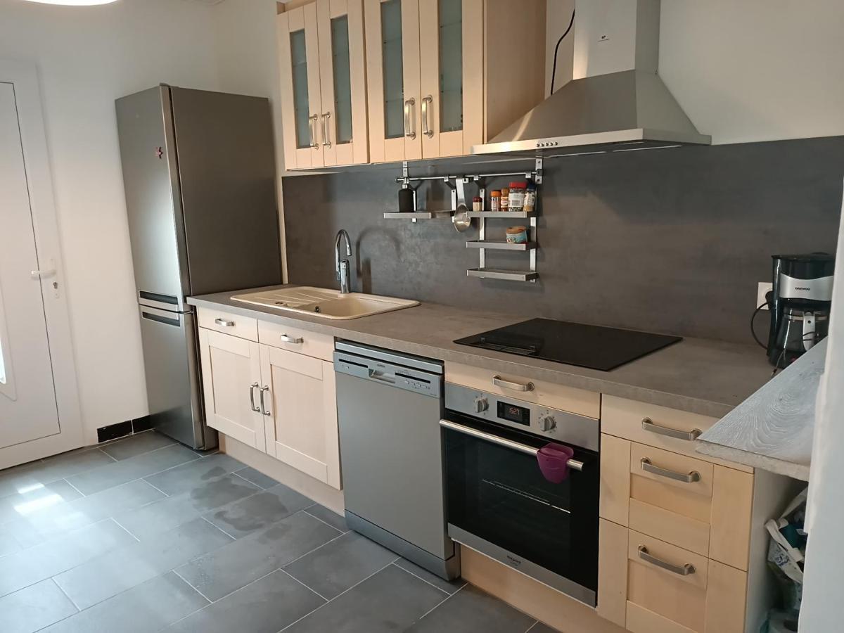 Location Bord De Mer, Villa De Vacances 6-8 Personnes - Jardin Valras-Plage Exteriör bild